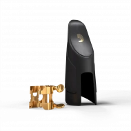 D'Addario HAS1G H-Ligature & Cap For Alto Saxophone Gold-Plated D'Addario HAS1G H-Ligature & Cap For Alto Saxophone Gold-Plated