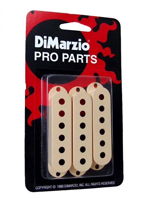 Dimarzio DM2001CR Strat Pickup Covers (Creme)