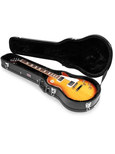 Кейс Gator GWE-LPS-BLK Gibson Les Paul Guitar Wood Case