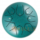Hluru Huashu THD8-6 Malahite Tongue Drum (8notes 6") Carbon Steel Hluru Huashu THD8-6 Malahite Tongue Drum (8notes 6") Carbon Steel
