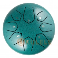 Hluru Huashu THD8-6 Malahite Tongue Drum (8notes 6") Carbon Steel Hluru Huashu THD8-6 Malahite Tongue Drum (8notes 6") Carbon Steel