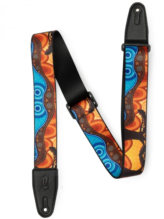Ремінь для гітари Ремінь для гітари Levy’s MP2DU-003 Down Under Series (Landscape)