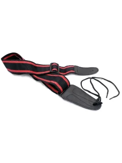Maxtone GS100 (Black-Red) Guitar Strap