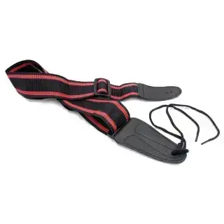 Maxtone GS100 (Black-Red) Guitar Strap