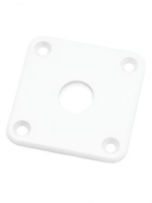 Paxphil DR-002 Jack Plate Les Paul Plastic (White)