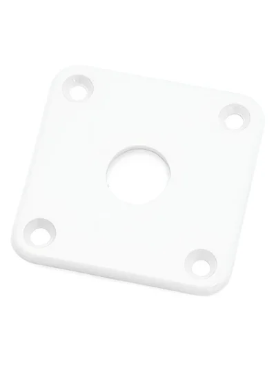 Роз'єм-планка Paxphil DR-002 Jack Plate Les Paul Plastic (White)
