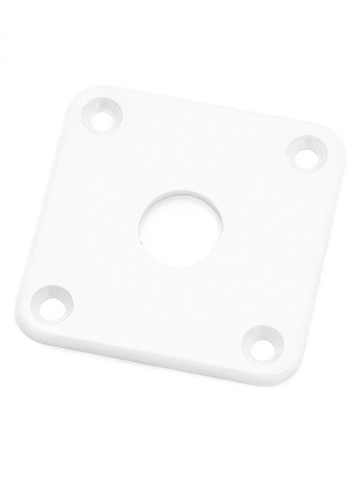 Роз'єм-планка Роз'єм-планка Paxphil DR-002 Jack Plate Les Paul Plastic (White)