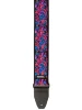 Ремінь для гітари Dunlop Jimi Hendrix Blacklight Love Drops Pink Strap