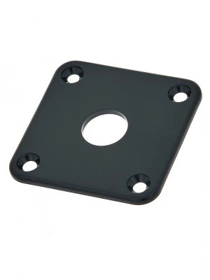 Paxphil DR-002 Jack Plate Les Paul Plastic (Black)