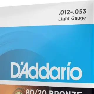 D'Addario EJ11 80/20 Bronze Regular Light 12-53
