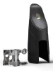 Лігатура D'Addario HAS1S H-Ligature & Cap for Alto Saxophone Silver-Plated