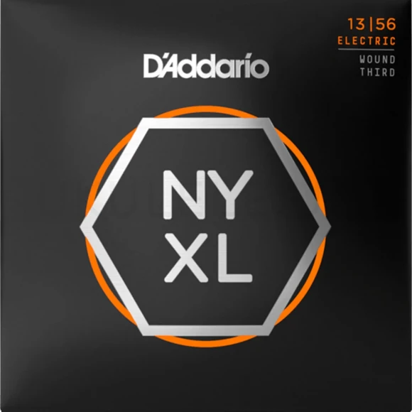 Струны D'Addario NYXL1356W NYXL Electric Medium Wound 3rd 13-56