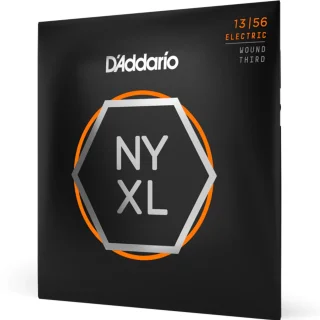D'Addario NYXL1356W NYXL Electric Medium Wound 3rd 13-56