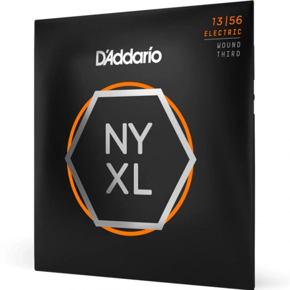 Струни D'Addario NYXL1356W NYXL Electric Medium Wound 3rd 13-56 Струни D'Addario NYXL1356W NYXL Electric Medium Wound 3rd 13-56