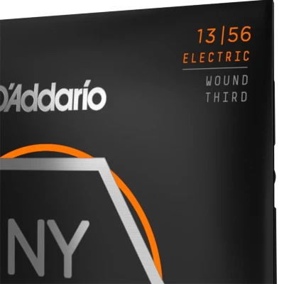 Струни D'Addario NYXL1356W NYXL Electric Medium Wound 3rd 13-56