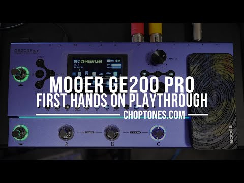 Гітарний процесор Гітарний процесор Mooer GE200 Pro
