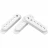 Dimarzio DM2001W Strat Pickup Covers (White)
