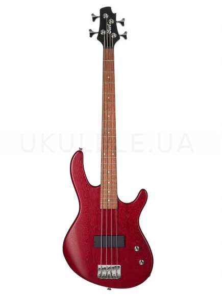 Бас-гитара Cort Action Junior (Open Pore Black Cherry)
