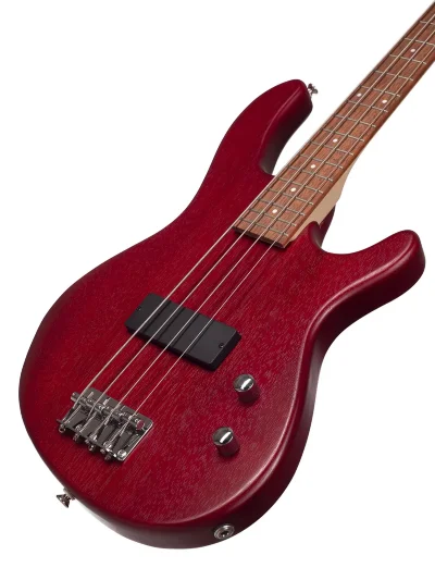 Бас-гітара Cort Action Junior (Open Pore Black Cherry)