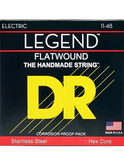 Струни DR FL-11 Legend Flatwound Electric Medium Light 11-48