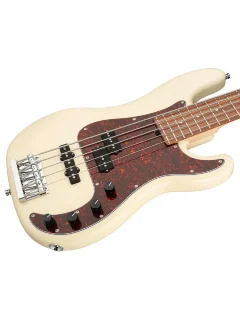 Sadowsky MetroLine 21-Fret Hybrid P/J Bass Alder 5-String (Solid Olympic White High Polish)