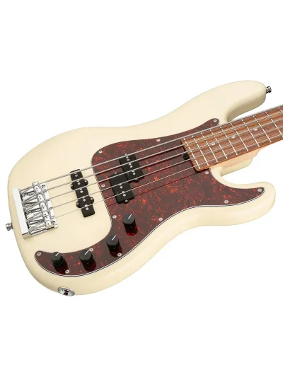 Бас-гітара Sadowsky MetroLine 21-Fret Hybrid P/J Bass Alder 5-String (Solid Olympic White High Polish)