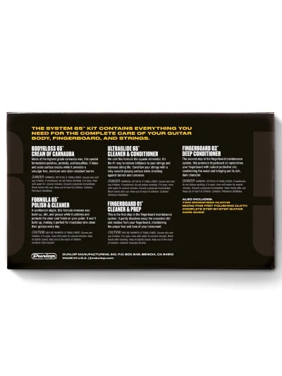 Набір засобів Dunlop 6500 System 65 Guitar Maintenance Kit