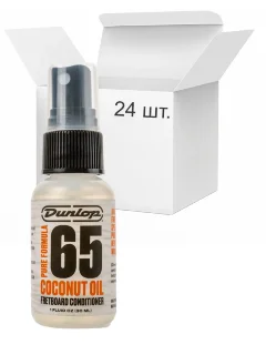Dunlop 6631J Pure Formula 65 Coconut Oil Fretboard Conditioner 1oz (24 шт)