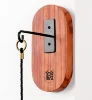 Hluru Wind Chime Wall hook Red Rosewood