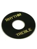 Шайба перемикача Paxphil DR-003 Rhythm Treble Ring (Black)