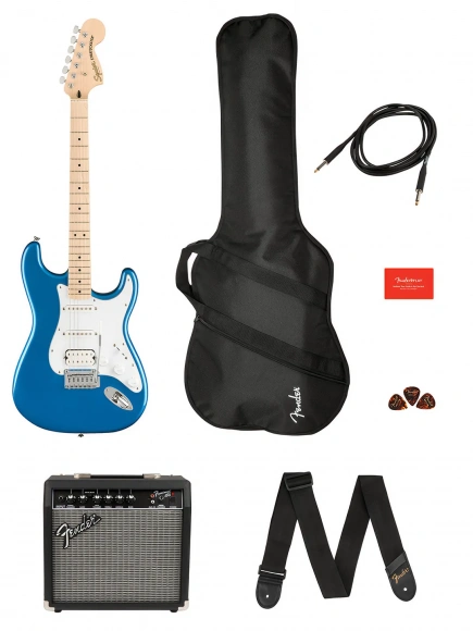 Електрогітара Squier Affinity Series Strat Pack HSS Lake Placid Blue