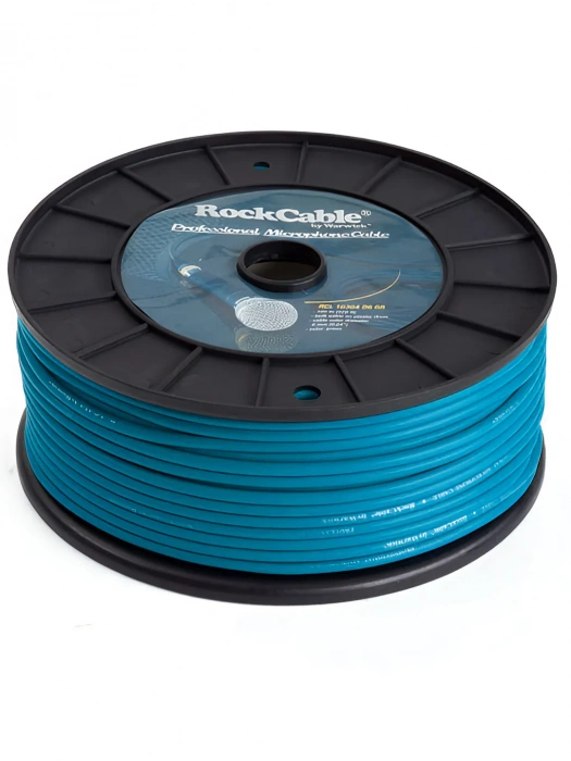 Кабель Кабель RockCable RCL10301 D6 BL Microphone Cable Blue (1 м)