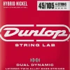Струни Dunlop DBHYN45105 Dual Dynamic Layered Twin Alloy Hybrid Wound Nickel Bass Strings 45-105