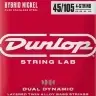Струни Dunlop DBHYN45105 Dual Dynamic Layered Twin Alloy Hybrid Wound Nickel Bass Strings 45-105