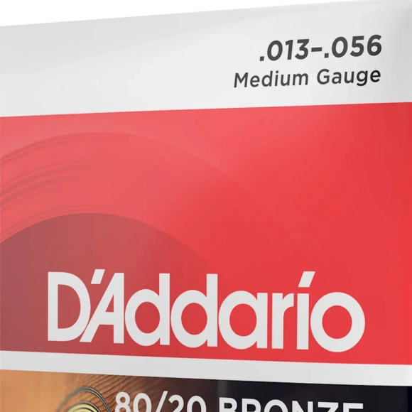 Струни D'Addario EJ12 80/20 Bronze Medium 13-56 Струни D'Addario EJ12 80/20 Bronze Medium 13-56