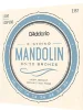 Струни для мандоліни D'Addario EJ62 Mandolin 80/20 Bronze Light (10-34)