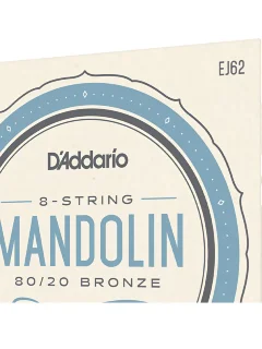 D'Addario EJ62 Mandolin 80/20 Bronze Light (10-34)