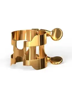 D'Addario HCL1G H-Ligature & Cap for Bb Clarinet Gold-Plated