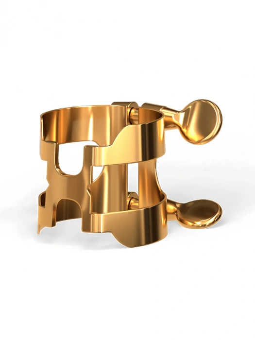 D'Addario HCL1G H-Ligature & Cap for Bb Clarinet Gold-Plated