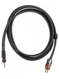 D'Addario PW-MP-05 Custom Series Dual RCA to 3.5 Stereo Mini Jack Cable (1.5m)