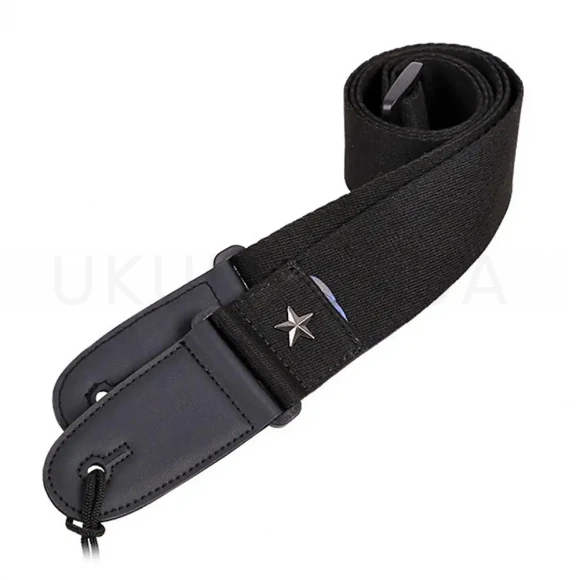 Ремень для гитари Overtone Vintage Star Black