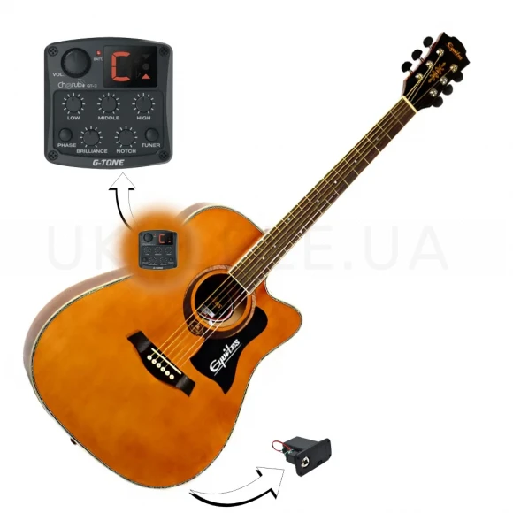 Електро-акустична гітара Equites EQ903CE N 41 Mate