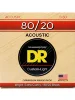 Струни DR HA-11 Hi-Beam Acoustic 80/20 Bronze Custom Light 11-50