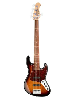 Sadowsky MetroLine 21-Fret Vintage J/J Bass Alder 5-String ('59 Burst Transparent High Polish)