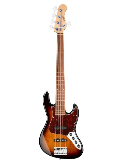 Бас-гітара Sadowsky MetroLine 21-Fret Vintage J/J Bass Alder 5-String ('59 Burst Transparent High Polish)