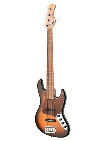 Бас-гітара Sadowsky MetroLine 21-Fret Vintage J/J Bass Alder 5-String ('59 Burst Transparent High Polish)