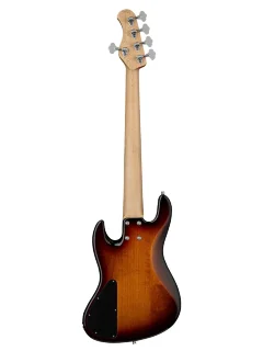 Sadowsky MetroLine 21-Fret Vintage J/J Bass Alder 5-String ('59 Burst Transparent High Polish)