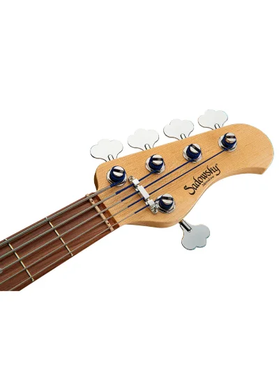 Бас-гітара Sadowsky MetroLine 21-Fret Vintage J/J Bass Alder 5-String ('59 Burst Transparent High Polish)