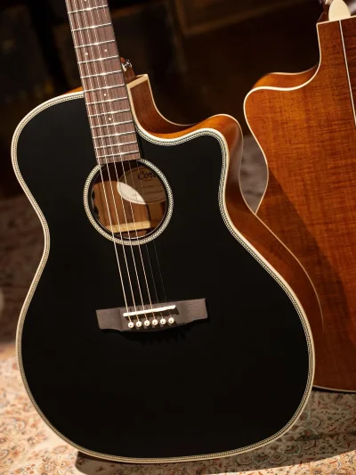 Електро-акустична гітара Cort Essence-GA4 Special (Black Top Semi Gloss)