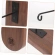 Hluru Wind Chime Wall hook Walnut Wood Hluru Wind Chime Wall hook Walnut Wood